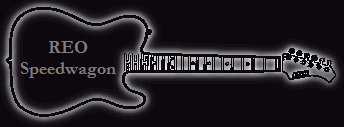 Banner Gitarre REO Speedwagon