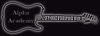 Banner Gitarre Alpha Academy
