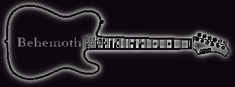 Banner Gitarre Behemoth