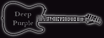 Banner Gitarre Deep Purple