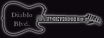 Banner Gitarre Diablo Blvd