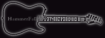 Banner Gitarre Hammerfall
