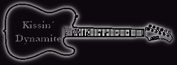 Banner Gitarre Kissin Dynamite