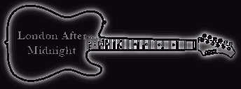 Banner Gitarre London After Midnight