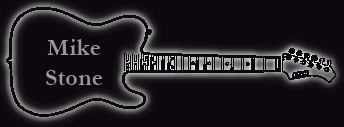 Banner Gitarre Mike Stone
