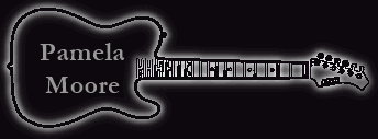 Banner Gitarre Pamela Moore