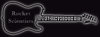 Banner Gitarre Rocket Scientists