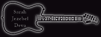 Banner Gitarre Sarah Jezebel Deva