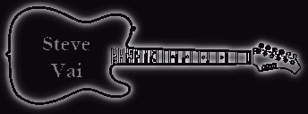 Banner Gitarre Steve Vai