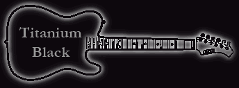 Banner Gitarre Titanium Black